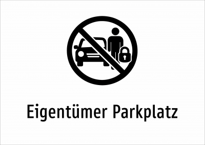 Eigentümer Parkplatz