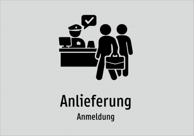 Anlieferung - Anmeldung