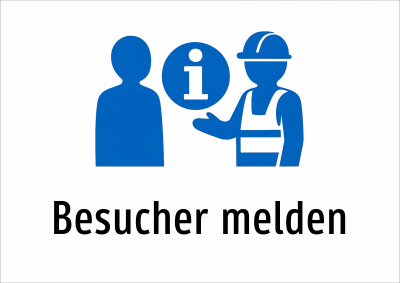 Besucher melden
