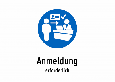 Anmeldung - erforderlich