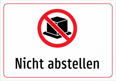 Nicht abstellen