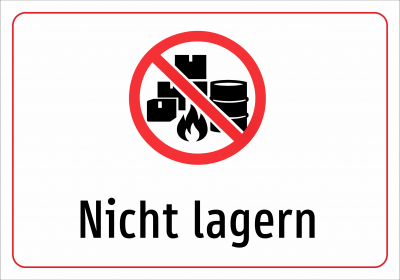 Nicht lagern