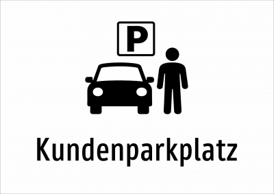 Kundenparkplatz