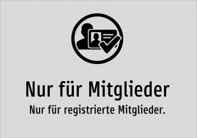 Nur für Mitglieder - Nur für registrierte Mitglieder.