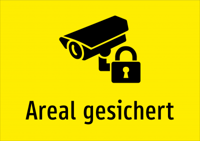 Areal gesichert