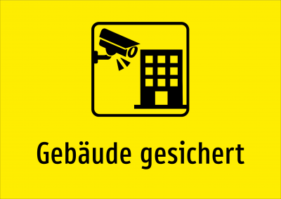 Gebäude gesichert
