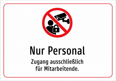 Nur Personal - Zugang ausschließlich für Mitarbeitende.