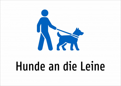 Hunde an die Leine