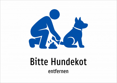 Bitte Hundekot - entfernen