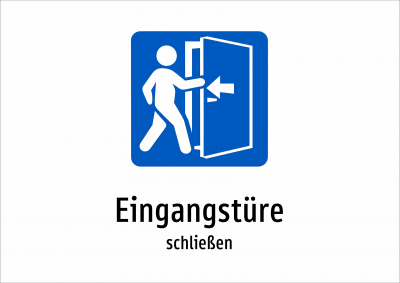 Eingangstüre - schließen