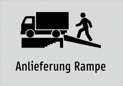 Anlieferung Rampe