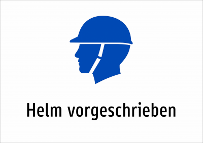 Helm vorgeschrieben