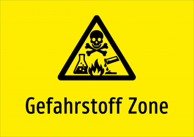 Gefahrstoff Zone