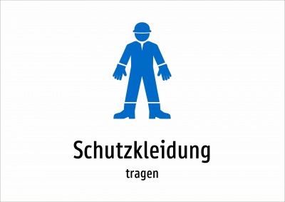 Schutzkleidung - tragen