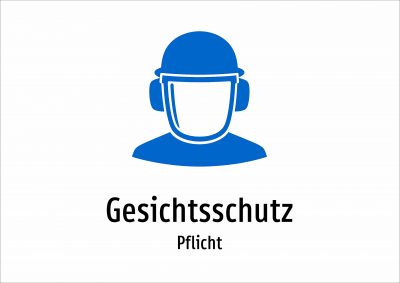 Gesichtsschutz - Pflicht