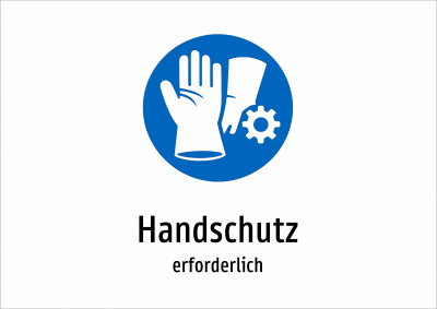 Handschutz - erforderlich