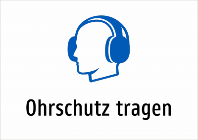 Ohrschutz tragen