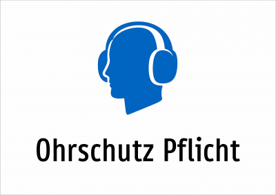 Ohrschutz Pflicht