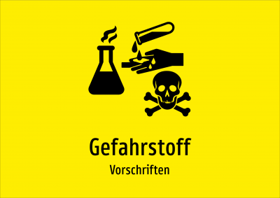 Gefahrstoff - Vorschriften