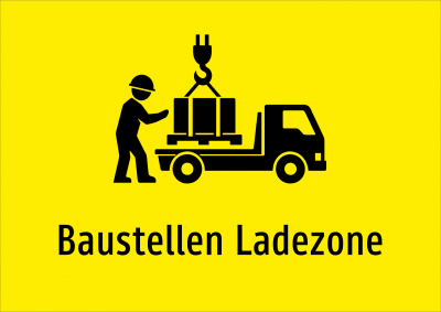 Baustellen Ladezone
