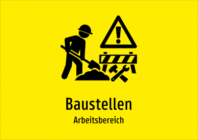 Baustellen - Arbeitsbereich