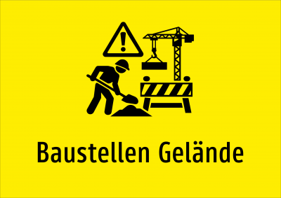 Baustellen Gelände