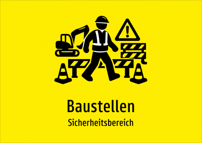 Baustellen - Sicherheitsbereich