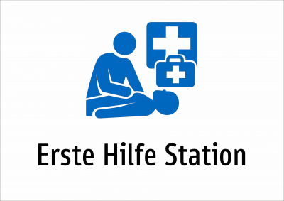 Erste Hilfe Station