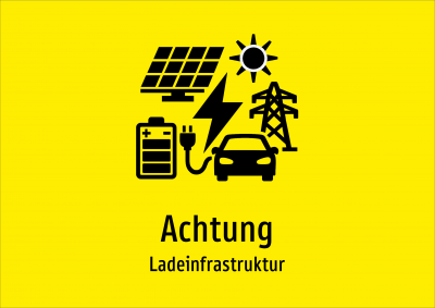 Achtung - Ladeinfrastruktur