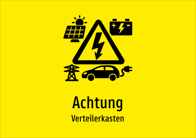 Achtung - Verteilerkasten