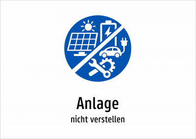 Anlage - nicht verstellen