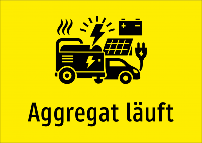 Aggregat läuft