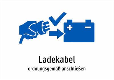 Ladekabel - ordnungsgemäß anschließen