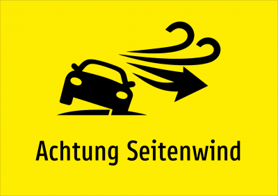 Achtung Seitenwind