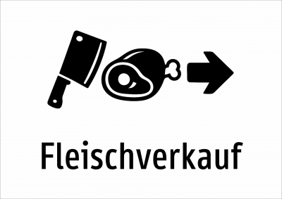 Fleischverkauf
