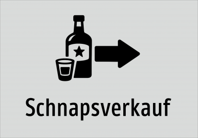 Schnapsverkauf