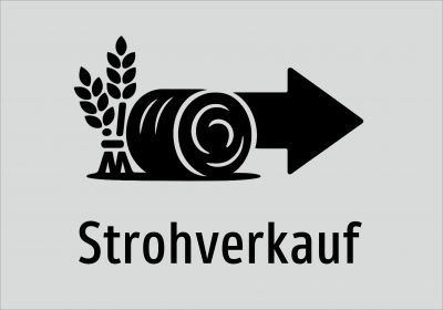 Strohverkauf