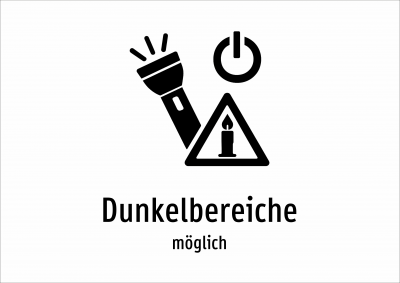 Dunkelbereiche - möglich