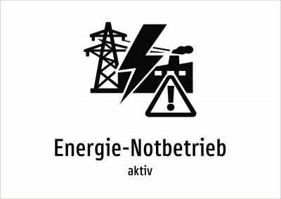 Energie-Notbetrieb - aktiv