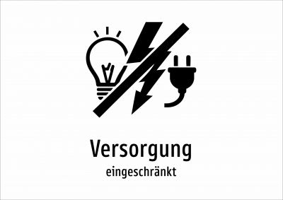 Versorgung - eingeschränkt