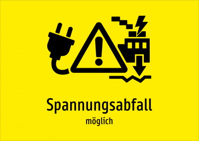 Spannungsabfall - möglich