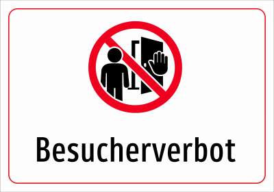 Besucherverbot