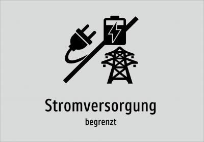 Stromversorgung - begrenzt