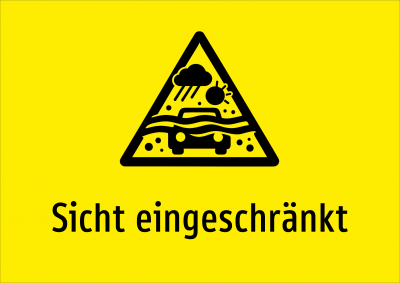 Sicht eingeschränkt