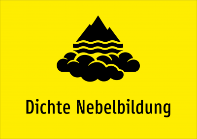 Dichte Nebelbildung