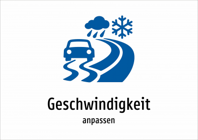 Geschwindigkeit - anpassen