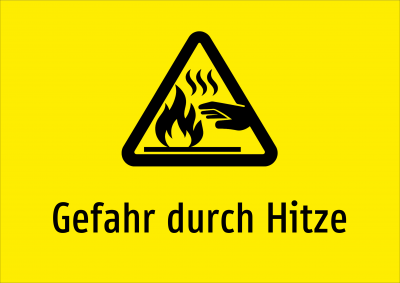 Gefahr durch Hitze