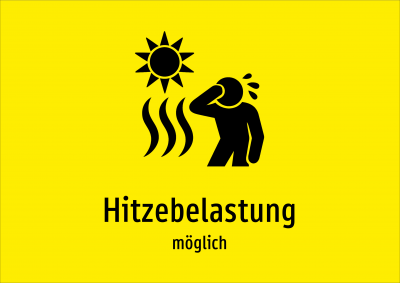 Hitzebelastung - möglich