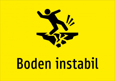 Boden instabil