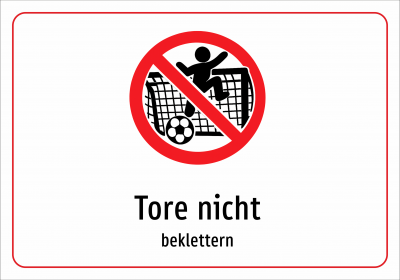 Tore nicht - beklettern